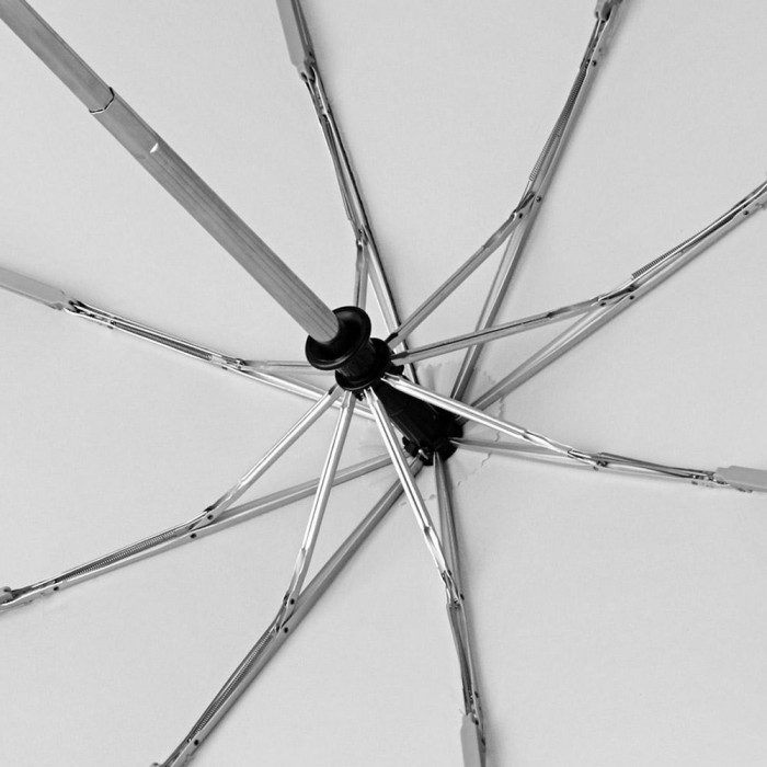 Зонт складной AOC, светло-серый