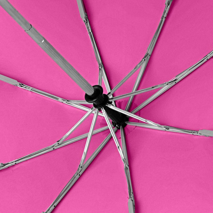 Зонт складной AOC, розовый
