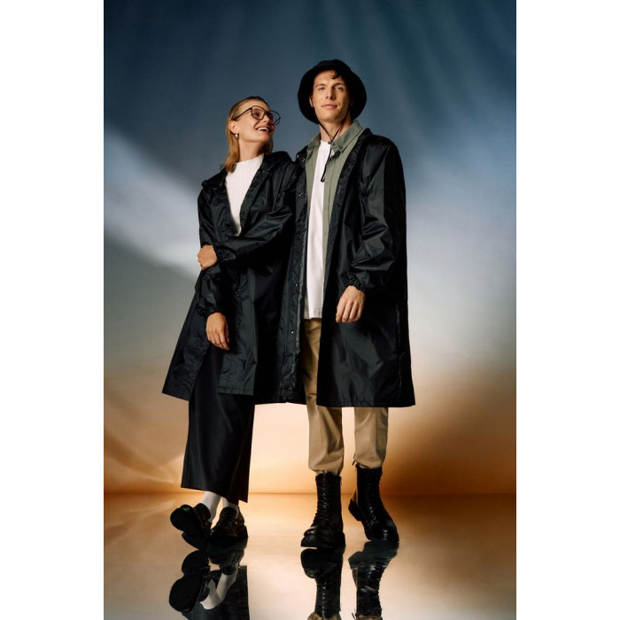 Дождевик унисекс Rainman черный, размер XXL