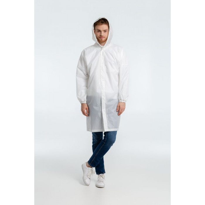 Дождевик унисекс Rainman белый, размер XXL