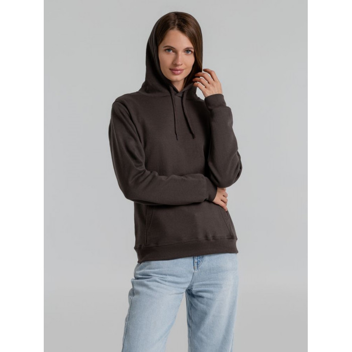 Толстовка с капюшоном Snake II темно-серая, размер 4XL