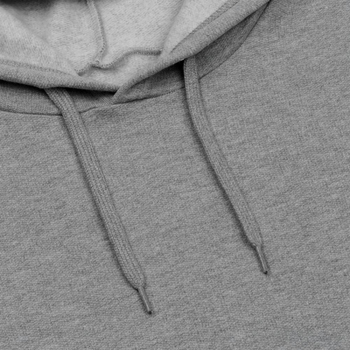 Толстовка с капюшоном Snake II серый меланж, размер 4XL