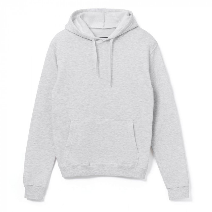 Толстовка с капюшоном Snake II светло-серый меланж, размер 3XL