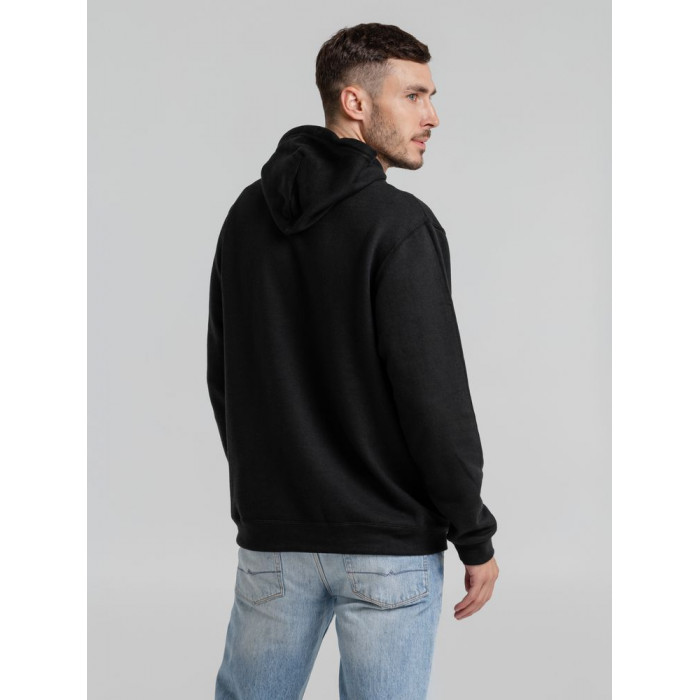 Толстовка с капюшоном Snake II черная, размер 4XL