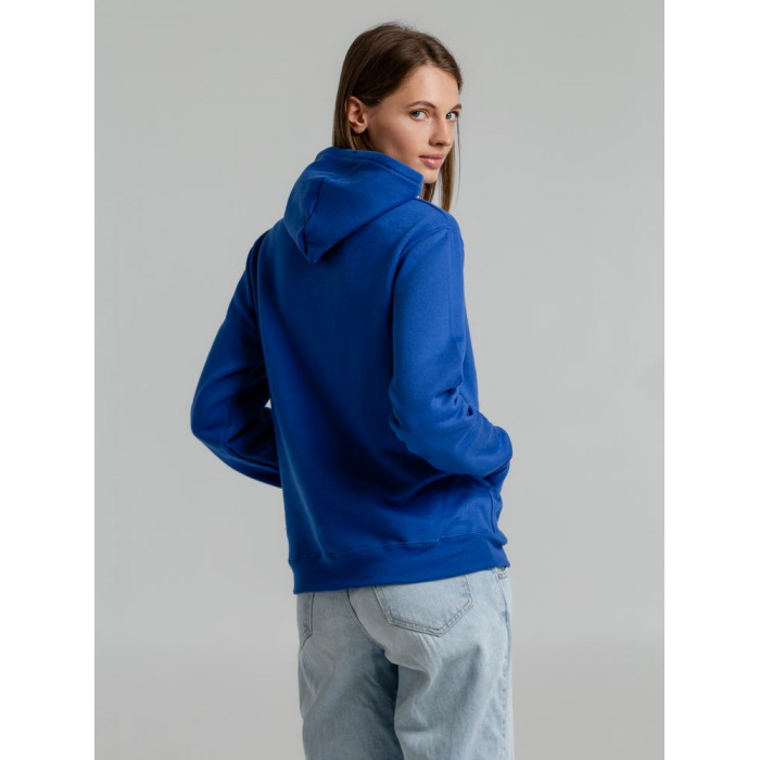 Толстовка с капюшоном Snake II ярко-синяя, размер 4XL