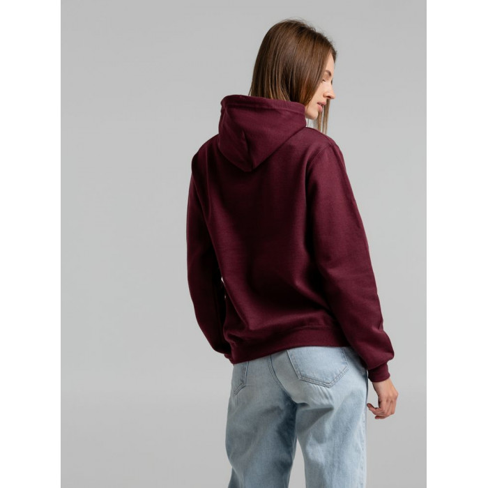 Толстовка с капюшоном Snake II бордовая, размер 3XL