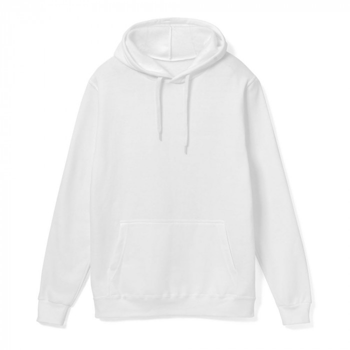Толстовка с капюшоном Snake II белая, размер 3XL