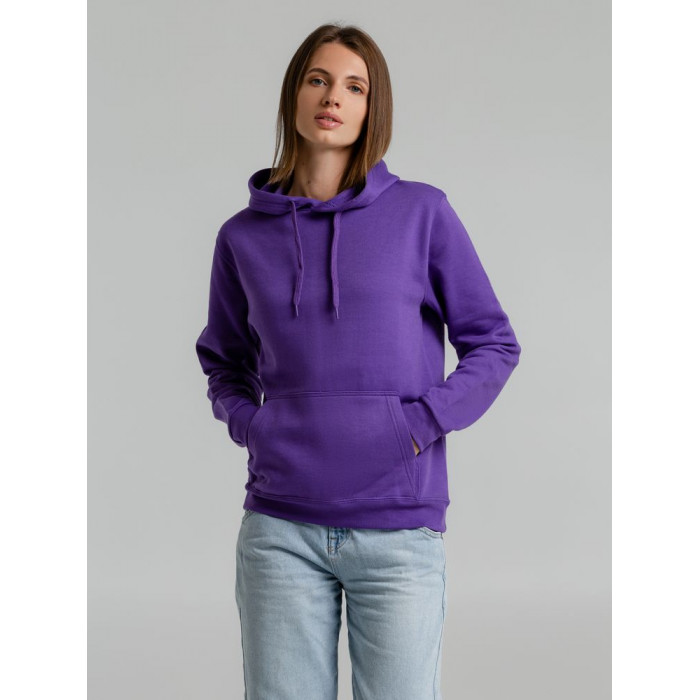 Толстовка с капюшоном Snake II темно-фиолетовая, размер 3XL