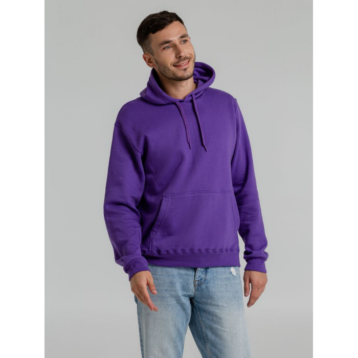 Толстовка с капюшоном Snake II темно-фиолетовая, размер 3XL