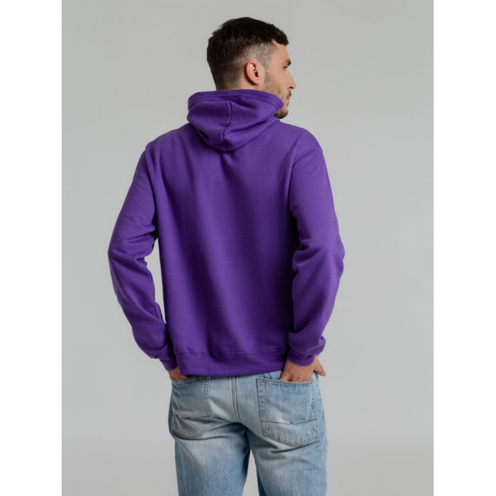 Толстовка с капюшоном Snake II темно-фиолетовая, размер 3XL