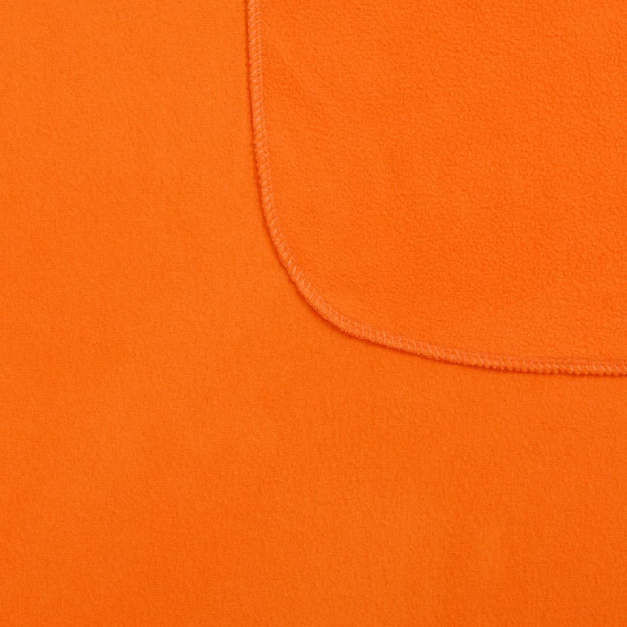 Флисовый плед Warm&Peace XL, оранжевый