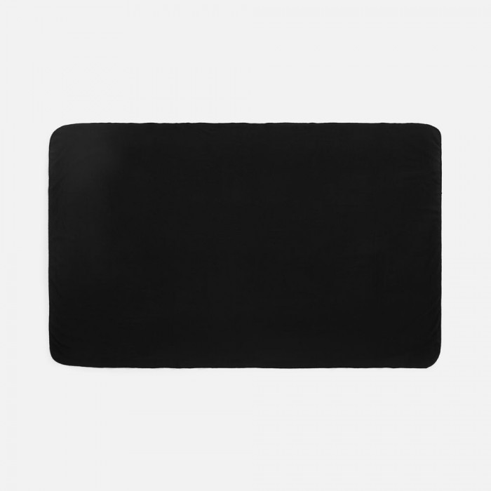 Флисовый плед Warm&Peace XL, черный