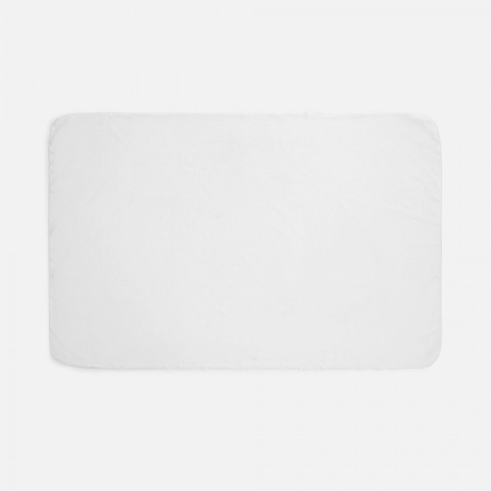 Флисовый плед Warm&Peace XL, белый