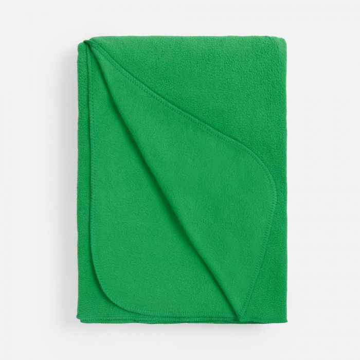 Флисовый плед Warm&Peace XL, зеленый