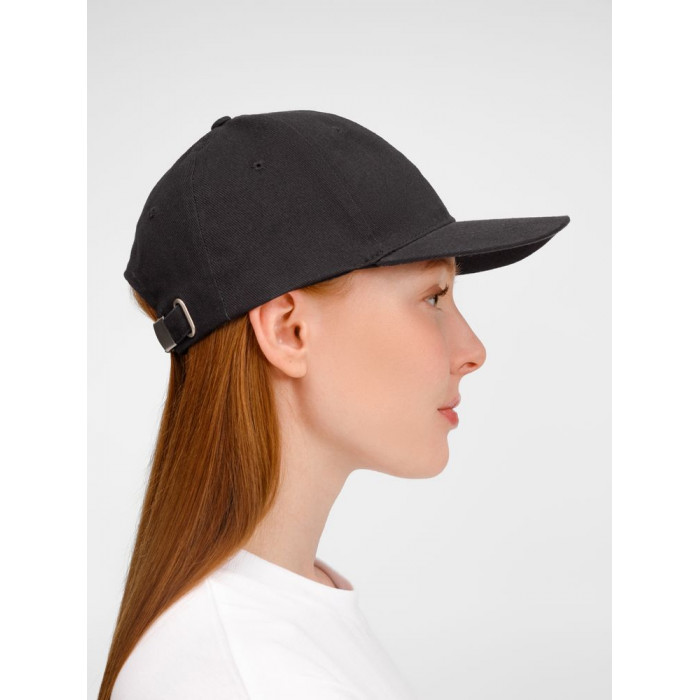 Бейсболка Buffalo, темно-серая (графит)