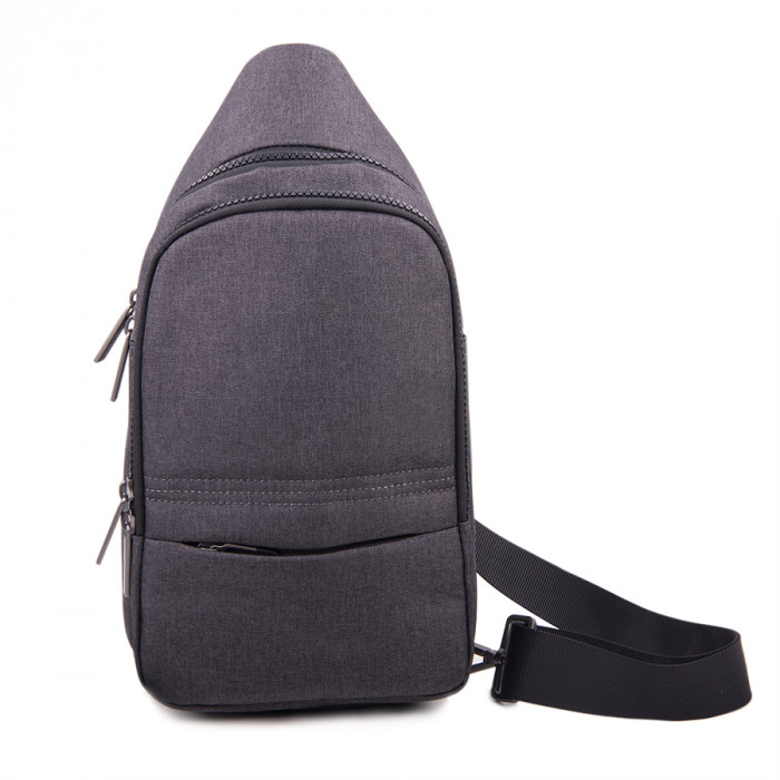 Сумка на плечо CORE, серый, 100% полиэстер