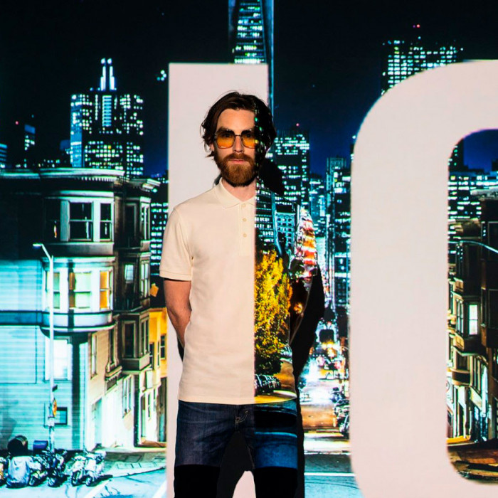 Поло "Iconic Polo", темно-синий, 3XL, 100% х/б, 180 г/м2