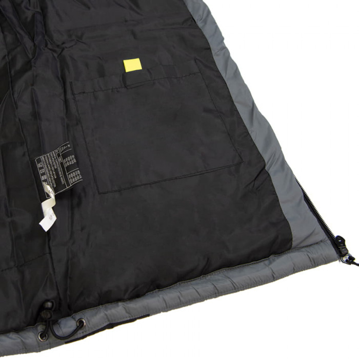 Куртка мужская "TIBET",серый/чёрный,2XL, 100% нейлон, 200  г/м2
