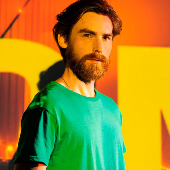 Футболка "Iconic", оливковый, M, 100% х/б, 150 г/м2