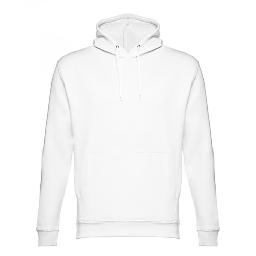 Толстовка мужская с капюшоном PHOENIX, белый, 3XL, 50% хлопок, 50% полиэстер, плотность 320 г/м2