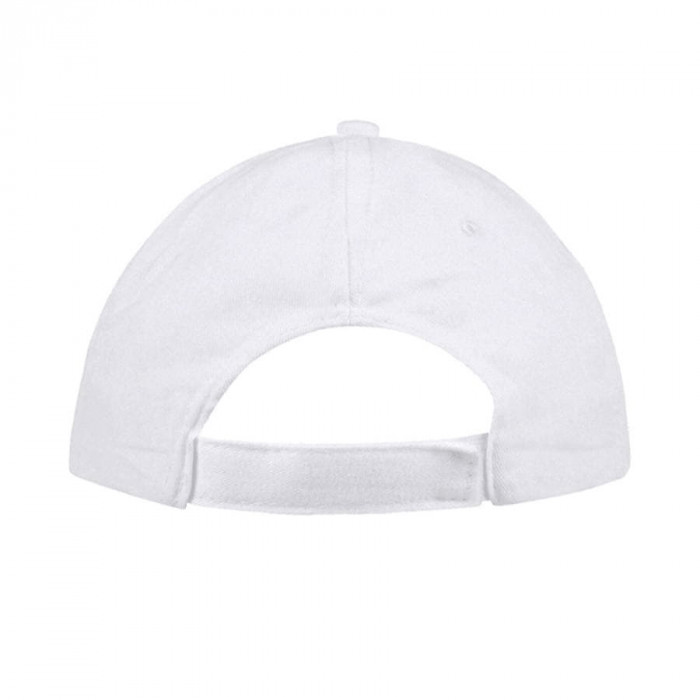 Бейсболка "SUNNY", 5 клиньев, застежка на липучке, белый, 100% хлопок, плотность 180 г/м2
