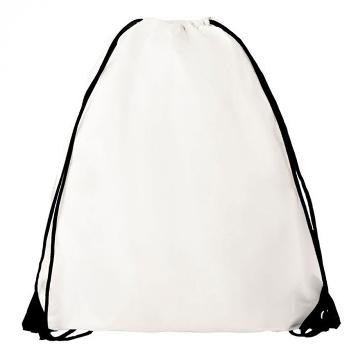 Рюкзак "Promo", белый, 33х38,5х1см, полиэстер, шелкография