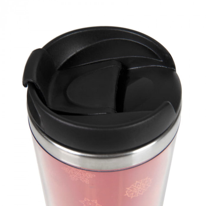 Термокружка  "IDEA",  420 мл,  нержавеющая сталь/пластик