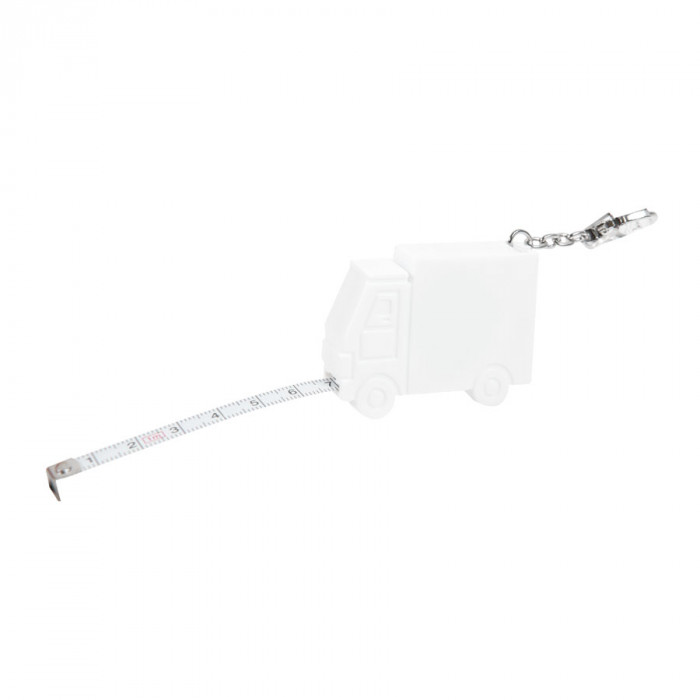 Брелок-рулетка  "Грузовик" (1 м), 5,7х4х1,2 см, пластик