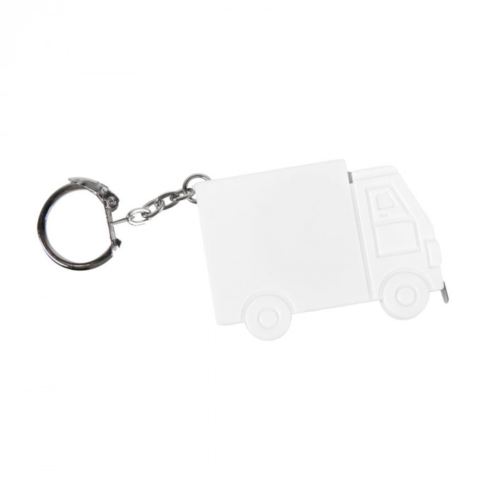 Брелок-рулетка  "Грузовик" (1 м), 5,7х4х1,2 см, пластик