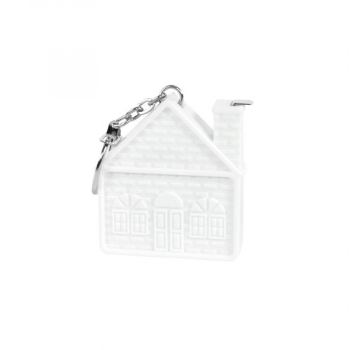 Брелок-рулетка  "Домик" (1 м), 5,1х1,4х4,7 см, пластик
