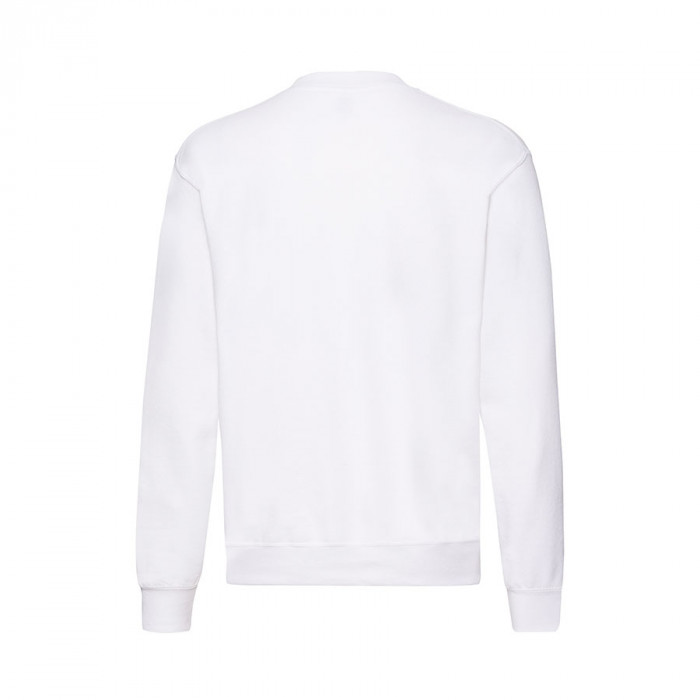 Толстовка мужская с начесом "Classic Set-In Sweat", белый_2XL, 80% х/б, 20% п/э, 260  г/м2