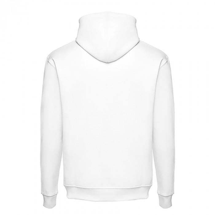 Толстовка мужская с капюшоном PHOENIX, белый, S, 50% хлопок, 50% полиэстер, плотность 320 г/м2