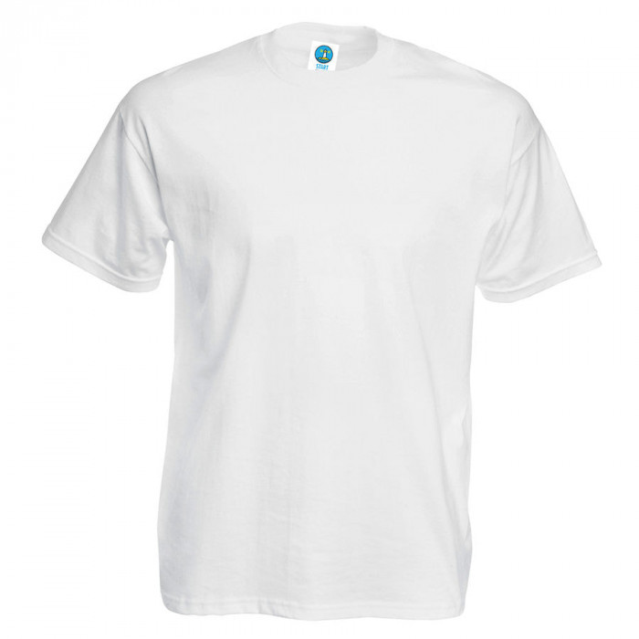 Футболка бесшовная "Start", белый_3XL,  100% х/б, 150 г/м2