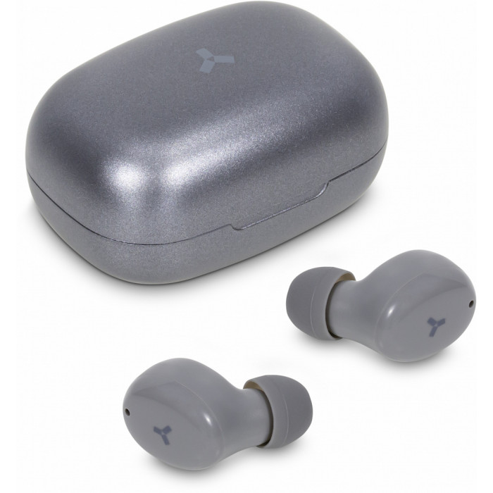 Беспроводные наушники ACCESSTYLE GRAIN TWS, темно-серый