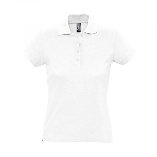 Поло женское PASSION, белый, 2XL, 100% хлопок, 170 г/м2