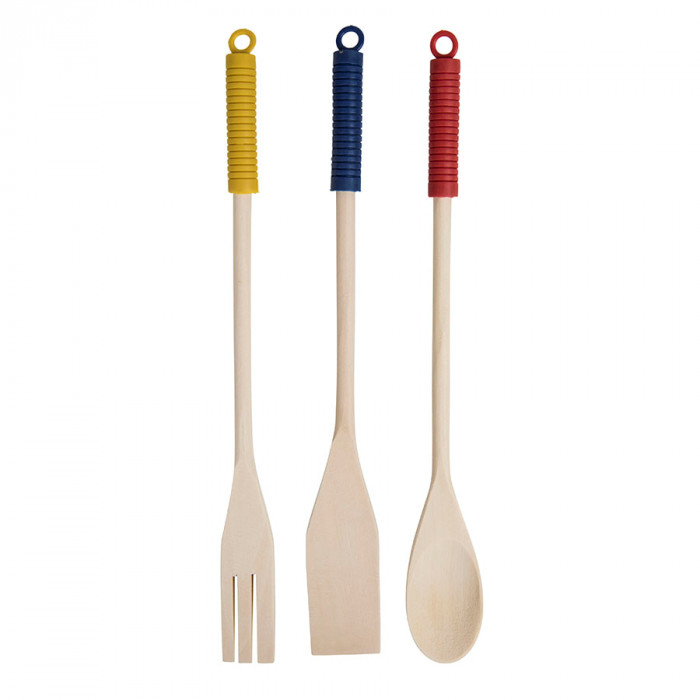 Комплект лопаток KUSINA, 11х32х1 см, дерево