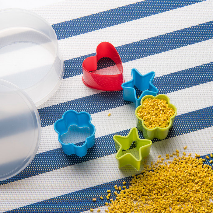 Формочки для печенья KENZZO (5 шт) в коробке,  пластик