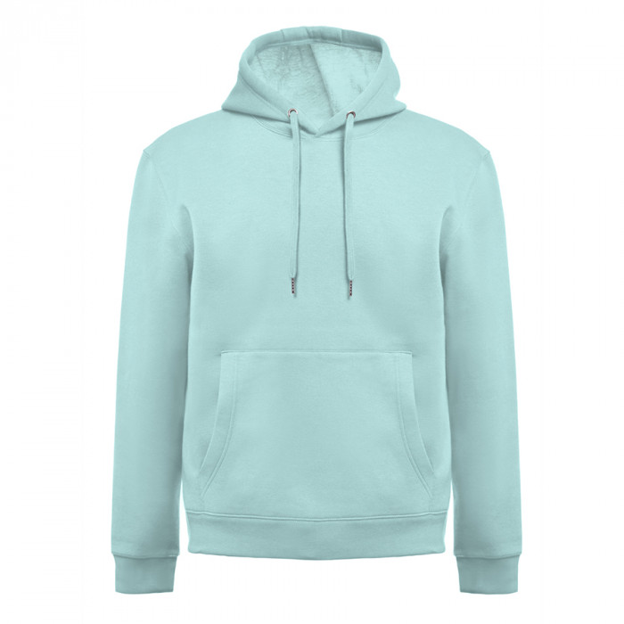 Толстовка мужская с капюшоном KARACHI, мятный, XL, 80% хлопок, 20% полиэстер, плотность 280 г/м2