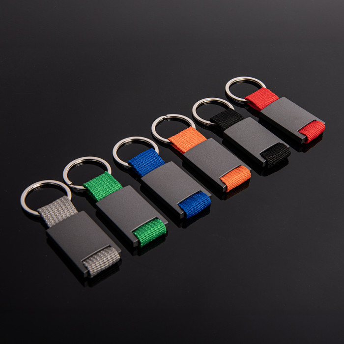 Брелок DARK JET, 2,8 x 6,2 x 0,6 см, зеленый, металл