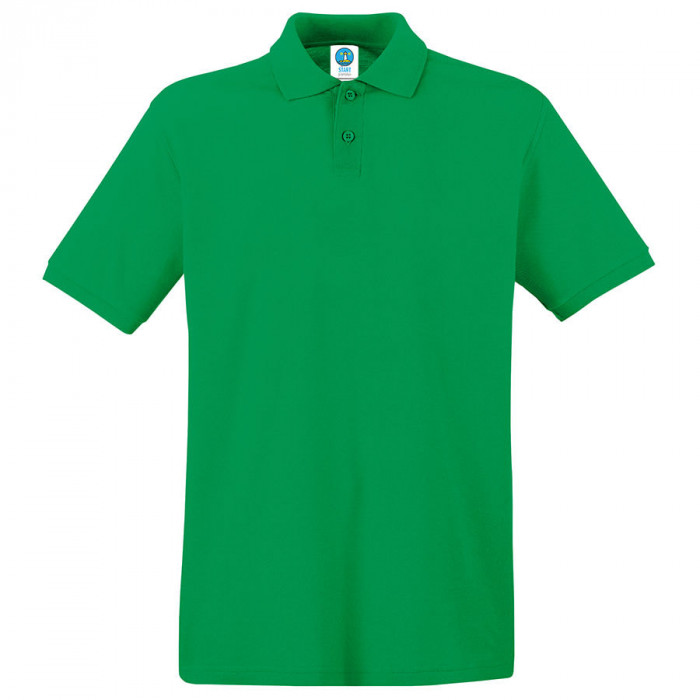 Поло "Apollo", зеленый_2XL,  100% хлопок, 180 г/м2
