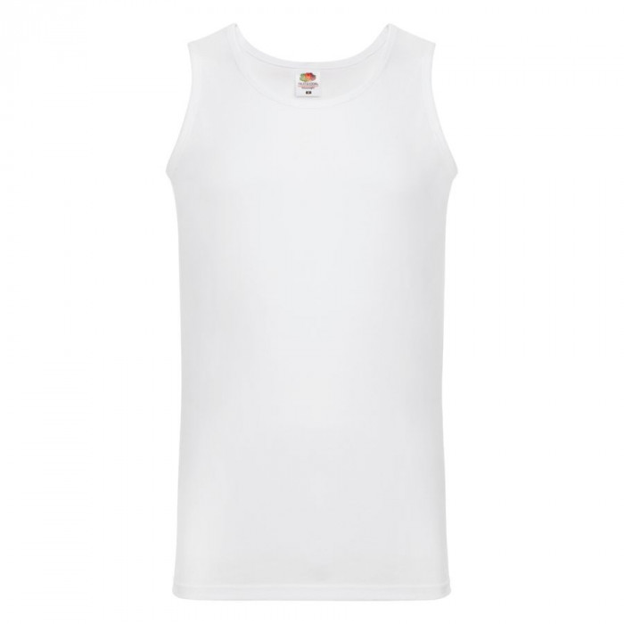 Майка мужская "Athletic Vest", белый_2XL, 100% х/б, 160 г/м2