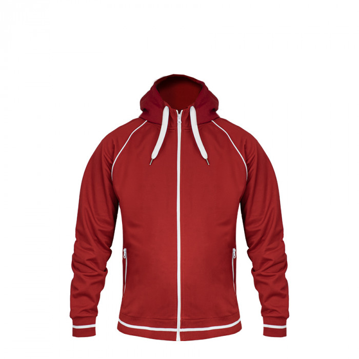 Толстовка мужская "COIMBRA" , красный, 3XL, 80% полиэстер, 20% хлопок, 320 г/м2