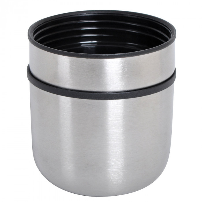 Термос с двумя кружками, D=8 см, H=34,2 см, 1000 мл, металл