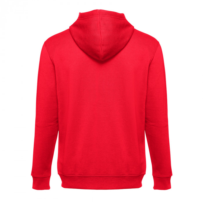 Толстовка мужская с капюшоном на молнии AMSTERDAM, красный, XL, 50% хлопок, 50% полиэстер, 320 г/м2