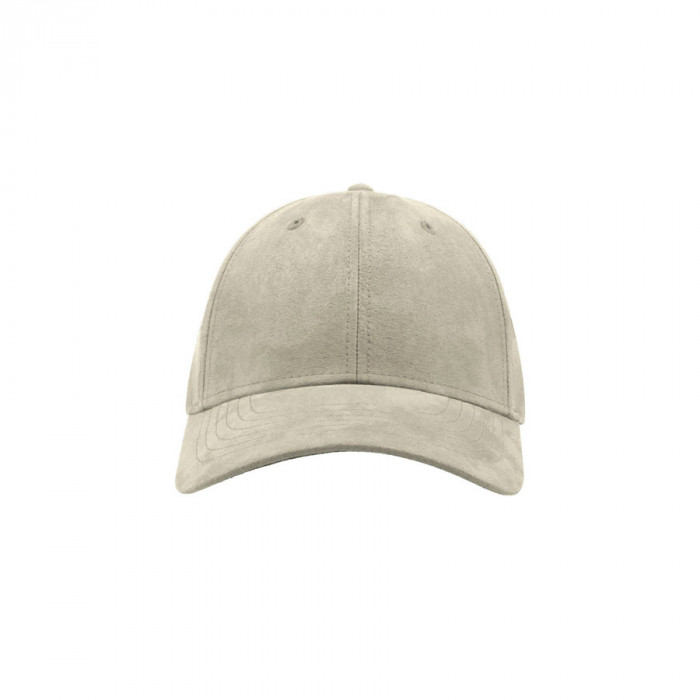 Бейсболка "FAM", 6 клиньев, металлическая застежка, натуральный, 20% хлопок, 80% полиэстер, 130 г/м2