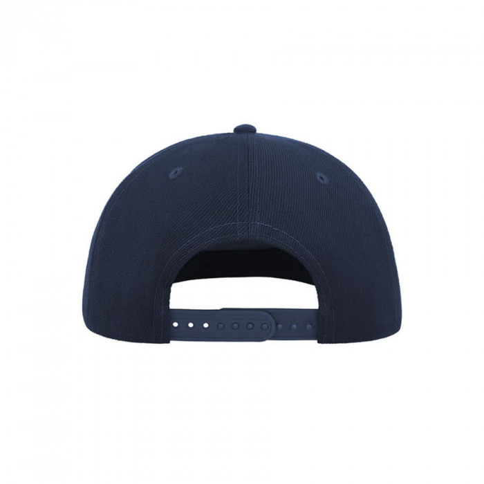Бейсболка SNAP FIVE, 5 клиньев, пластиковая застежка, темно-синий, 100% полиэстер, 300 г/м2