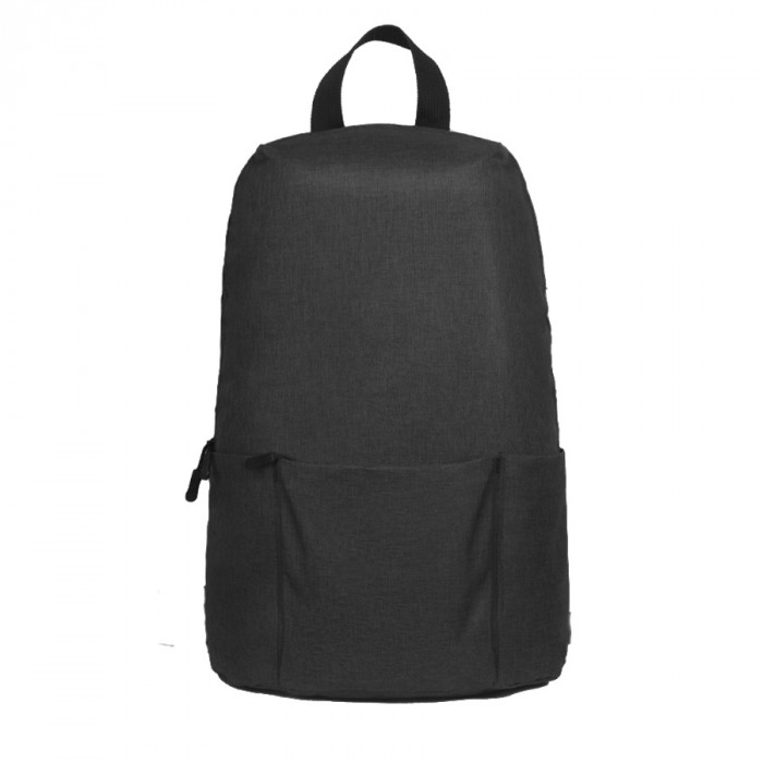 Рюкзак BASIC, темно серый меланж, 27x40x13 см, oxford 300D