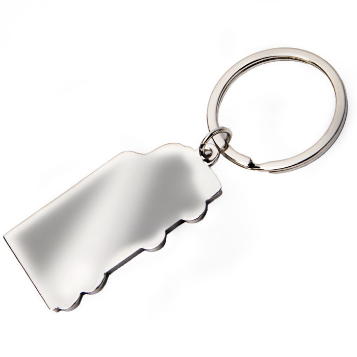 Брелок TITAN TRUCK, 5,4 x 2,7 x 0,4 см, металл