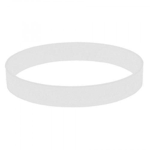 Браслет силиконовый FEST, 20 x 1,2 x 0,2 см, белый, силикон