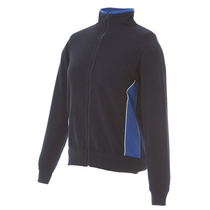 Толстовка мужская "CAGLIARI", темно-синий, ярко-синий_ XL, 80% хлопок, 20% п/э, 280г/м2